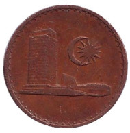 Монета 1 сен. 1971 год, Малайзия. Здание Парламента. Монета 1 сен. 1971 год, Малайзия. Здание Парламента.