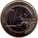 Монета 1 евро. 2023 год, Монако.