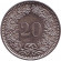 Монета 20 раппенов. 2004 год, Швейцария. Монета 20 раппенов. 2004 год, Швейцария.