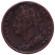 Монета 1 фартинг. 1825 год, Великобритания. Монета 1 фартинг. 1825 год, Великобритания.