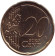 Монета 20 центов. 2008 год, Люксембург. Монета 20 центов. 2008 год, Люксембург.
