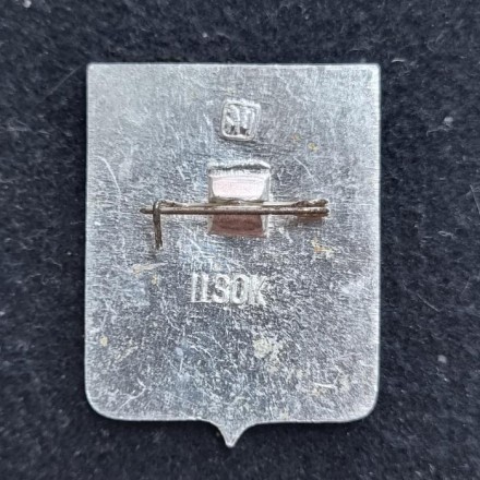 Мирный (республика Саха (Якутия)). Серия "Гербы городов СССР". Значок. СССР. Мирный (республика Саха (Якутия)). Серия "Гербы городов СССР". Значок. СССР.