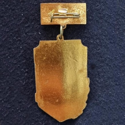 40 лет Великой победы. Ростральная колонна. Значок. СССР. 40 лет Великой победы. Ростральная колонна. Значок. СССР.