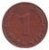 Монета 1 пфенниг. 1969 год (G), ФРГ. Дубовые листья. Монета 1 пфенниг. 1969 год (G), ФРГ. Дубовые листья.