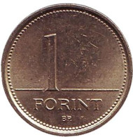 Монета 1 форинт. 2000 год, Венгрия. Монета 1 форинт. 2000 год, Венгрия.