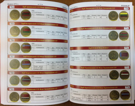 Каталог настольных медалей Советского периода 1917-1991. Выпуск №1. Том №1 (1919-1976). Аукцион "Волмар", 2019 год.
