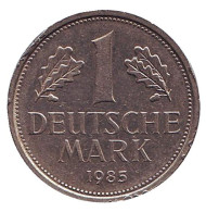 Монета 1 марка. 1985 год (J), ФРГ. Монета 1 марка. 1985 год (J), ФРГ.