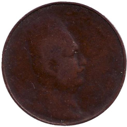 Монета 1 мильем. 1924 год, Египет. Монета 1 мильем. 1924 год, Египет.