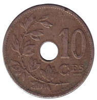 Монета 10 сантимов. 1904 год, Бельгия. (Belgique) Монета 10 сантимов. 1904 год, Бельгия. (Belgique)