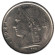 Монета 1 франк. 1981 год, Бельгия. (Belgie)