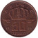 Монета 50 сантимов. 1983 год, Бельгия. (Belgie)