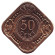 Монета 50 центов. 1999 год, Нидерландские Антильские острова. BU. Монета 50 центов. 1999 год, Нидерландские Антильские острова. BU.