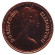 Монета 1/2 пенни. 1974 год, Великобритания. Proof. Монета 1/2 пенни. 1974 год, Великобритания. Proof.