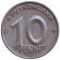Монета 10 пфеннигов. 1949 год, ГДР.