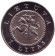 Монета 1 лит. 2004 год, Литва. 425 лет Вильнюсскому университету. Монета 1 лит. 2004 год, Литва. 425 лет Вильнюсскому университету.
