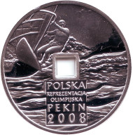 Монета 10 злотых. 2008 год, Польша. Польская Олимпийская сборная на Олимпиаде в Пекине. Монета 10 злотых. 2008 год, Польша. Польская Олимпийская сборная на Олимпиаде в Пекине.