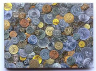 Альбом горизонтальный, с 10 листами на 180 монет. Производство Россия.