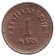 Монета 1 марка. 1924 год, Эстония.