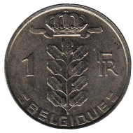 Монета 1 франк. 1981 год, Бельгия. (Belgique) Монета 1 франк. 1981 год, Бельгия. (Belgique)