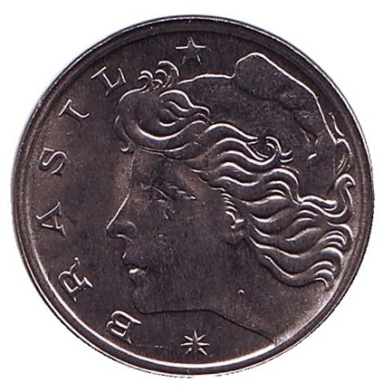 Монета 5 сентаво. 1978 год, Бразилия. ФАО. Монета 5 сентаво. 1978 год, Бразилия. ФАО.