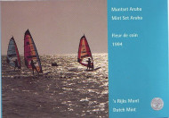 Набор монет Арубы в буклете. (6 шт., с жетоном), 1994 год, Аруба. Набор монет Арубы в буклете. (6 шт., с жетоном), 1994 год, Аруба.