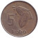 Монета 5 кобо. 1974 год, Нигерия. Плоды какао. Монета 5 кобо. 1974 год, Нигерия. Плоды какао.