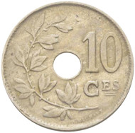 Монета 10 сантимов. 1923 год, Бельгия. (Belgique) Монета 10 сантимов. 1923 год, Бельгия. (Belgique)