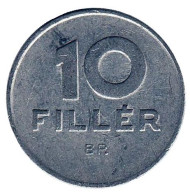 Монета 10 филлеров. 1974 год, Венгрия. Монета 10 филлеров. 1974 год, Венгрия.
