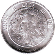 Монета 500 лир. 1977 год, Сан-Марино. Птица. Экология. Монета 500 лир. 1977 год, Сан-Марино. Птица. Экология.