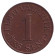 Монета 1 сент. 1939 год, Эстония.