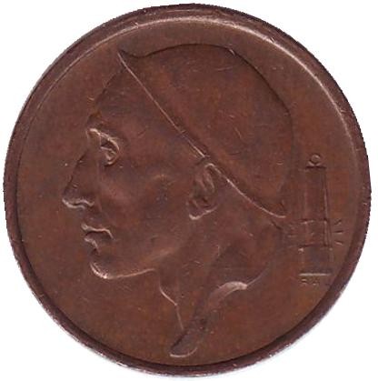 Монета 50 сантимов. 1985 год, Бельгия. (Belgie) Монета 50 сантимов. 1985 год, Бельгия. (Belgie)