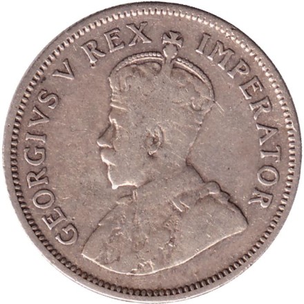 Монета 1 шиллинг. 1934 год, ЮАР. Монета 1 шиллинг. 1934 год, ЮАР.