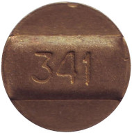Телефонный жетон "341".