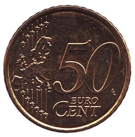 Монета 50 центов. 2010 год, Австрия.