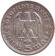 Монета 5 рейхсмарок. 1936 год, Германия (Третий Рейх). (D). Старый тип. Монета 5 рейхсмарок. 1936 год, Германия (Третий Рейх). (D). Старый тип.