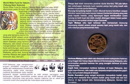 Монета 1 ринггит (в буклете). 2011 год, Малайзия. Всемирный фонд дикой природы - 50 лет основания (1961-2011). Монета 1 ринггит (в буклете). 2011 год, Малайзия. Всемирный фонд дикой природы - 50 лет основания (1961-2011).