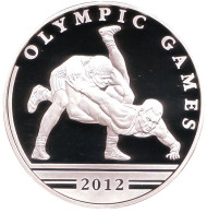 Монета 100 тенге. 2010 год, Казахстан. Вольная борьба. Олимпийские игры 2012 года. Монета 100 тенге. 2010 год, Казахстан. Вольная борьба. Олимпийские игры 2012 года.