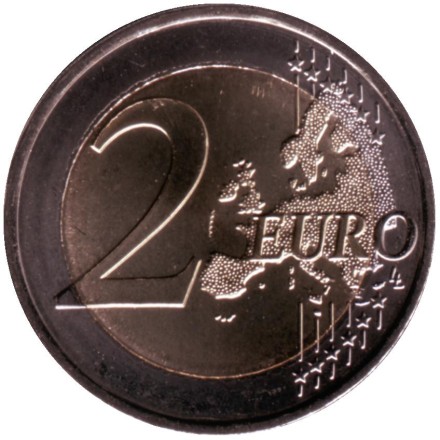 Монета 2 евро. 2021 год, Португалия. Летние Олимпийские игры в Токио. Монета 2 евро. 2021 год, Португалия. Летние Олимпийские игры в Токио.