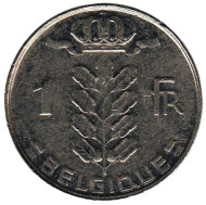Монета 1 франк. 1988 год, Бельгия. (Belgique) Монета 1 франк. 1988 год, Бельгия. (Belgique)