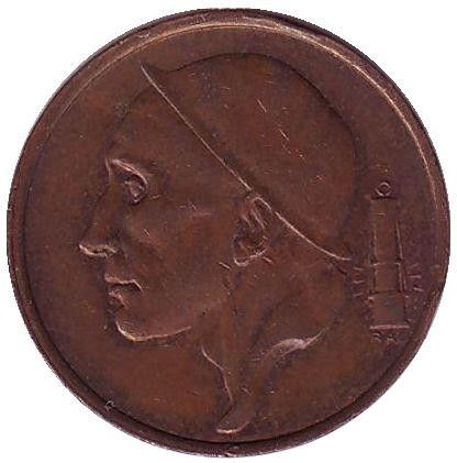 Монета 50 сантимов. 1985 год, Бельгия. (Belgique) Монета 50 сантимов. 1985 год, Бельгия. (Belgique)