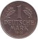 Монета 1 марка. 1991 год (D), ФРГ.