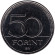Монета 50 форинтов. 2006 год, Венгрия. 125-летие основания венгерского отделения Красного креста.