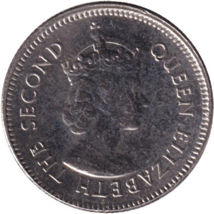 Монета 10 центов. 2020 год, Белиз. Монета 10 центов. 2020 год, Белиз.