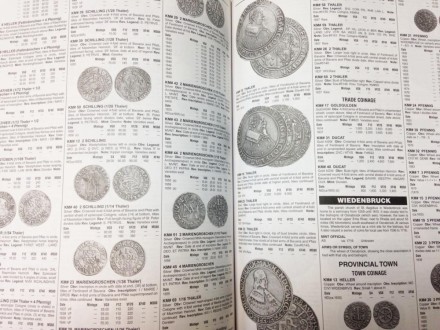 Каталог Краузе по всем монетам мира с 1601 по 1700 год (17 век). 6-е издание.