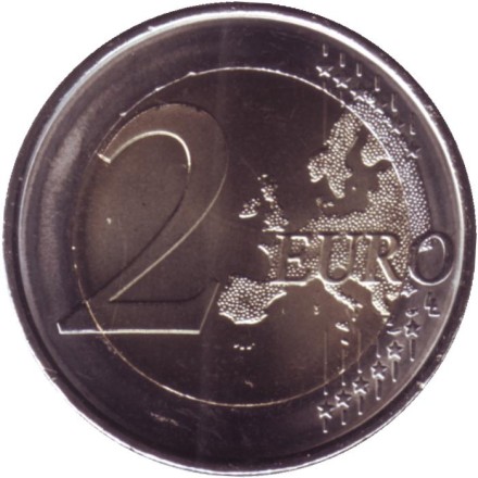 Монета 2 евро. 2021 год, Испания. Толедо.