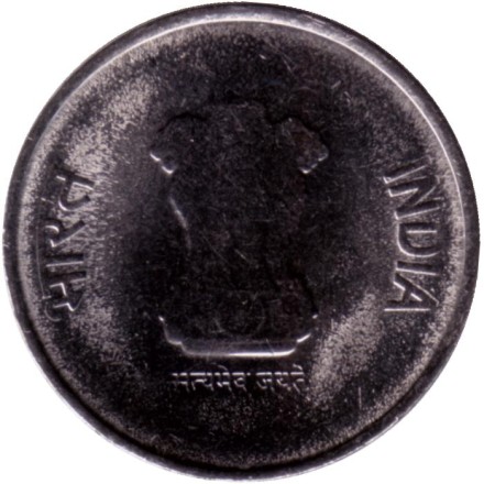 Монета 2 рупии. 2021 год, Индия. ("°" - Ноида).