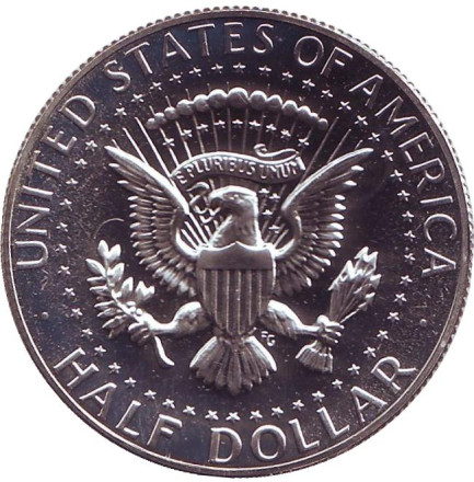 Монета 50 центов. 1970 год (S), США. Джон Кеннеди. Монета 50 центов. 1970 год (S), США. Джон Кеннеди.