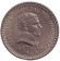Монета 25 сентесимо. 1960 год, Уругвай. Монета 25 сентесимо. 1960 год, Уругвай.