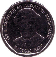 Монета 1 доллар. 2008 год, Ямайка. Новый тип. Александр Бустаманте - национальный герой Ямайки. Монета 1 доллар. 2008 год, Ямайка. Новый тип. Александр Бустаманте - национальный герой Ямайки.