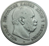 Монета 2 марки. 1876 год (A), Германская империя. Пруссия. Монета 2 марки. 1876 год (A), Германская империя. Пруссия.